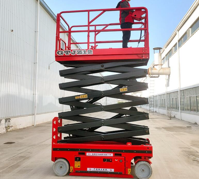 湾岭镇自行走移动式升降机